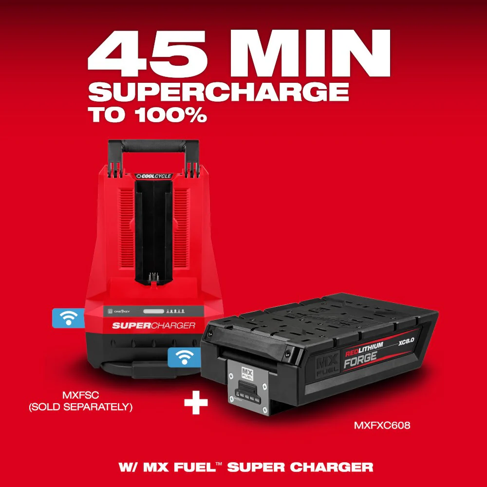Milwaukee MXFXC608 MX FUEL REDLITHIUM FORGE XC8.0 Battery Pack - Image 5