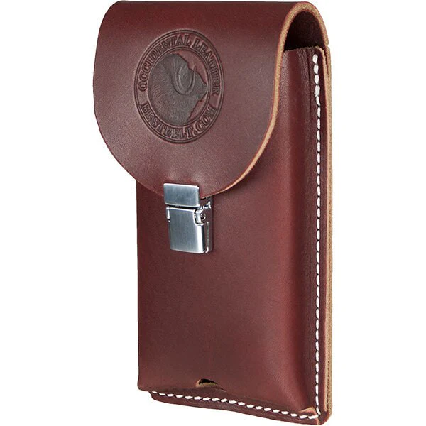 Occidental Leather 5328 Clip-On Leather Phone Holster Large - Image 2
