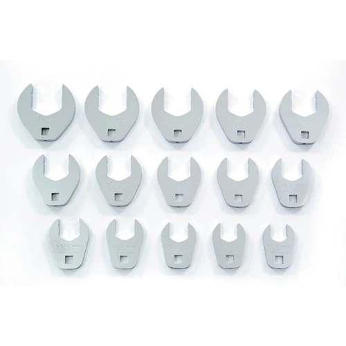 Proto J53001CF 1/2" Drive 15 Piece Crowfoot Wrench Set