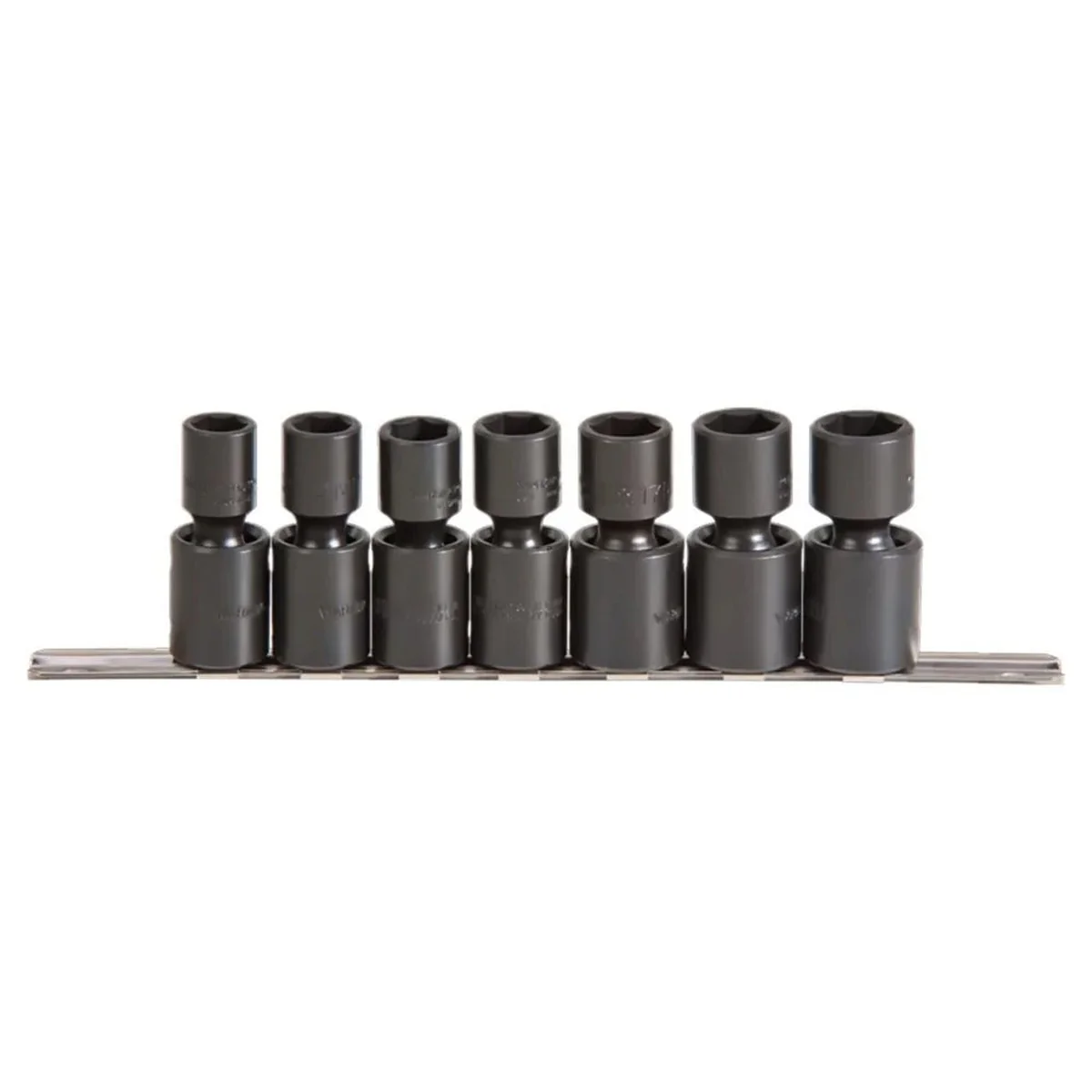 Proto J72143M 1/2" Drive 6 Point Metric Universal Impact Socket Set (7 Piece)