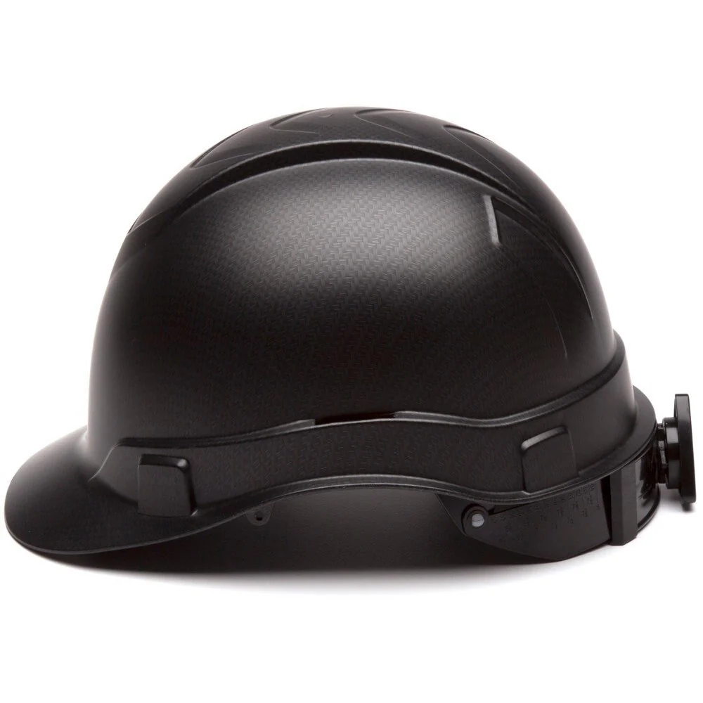 Pyramex HP44117 Ridgeline Graphite Cap Style Hard Hat, 4 Pt Ratchet - Image 3