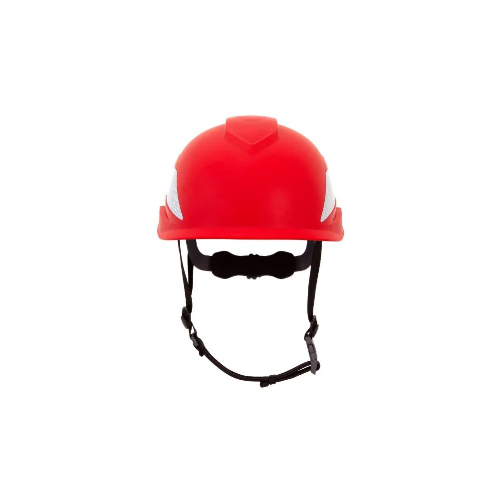 Pyramex HP76120 Ridgeline XR7 Hard Hat Helmet 6-Point Ratchet - Red - Image 4