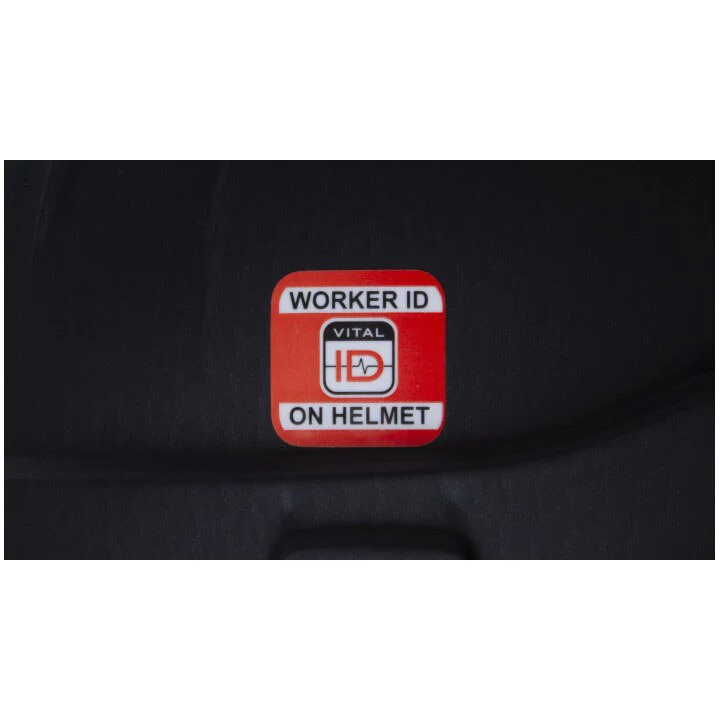 Pyramex HPID Hard Hat Medical ID Sticker, Bag Of 12 Sticker Sets - Image 2