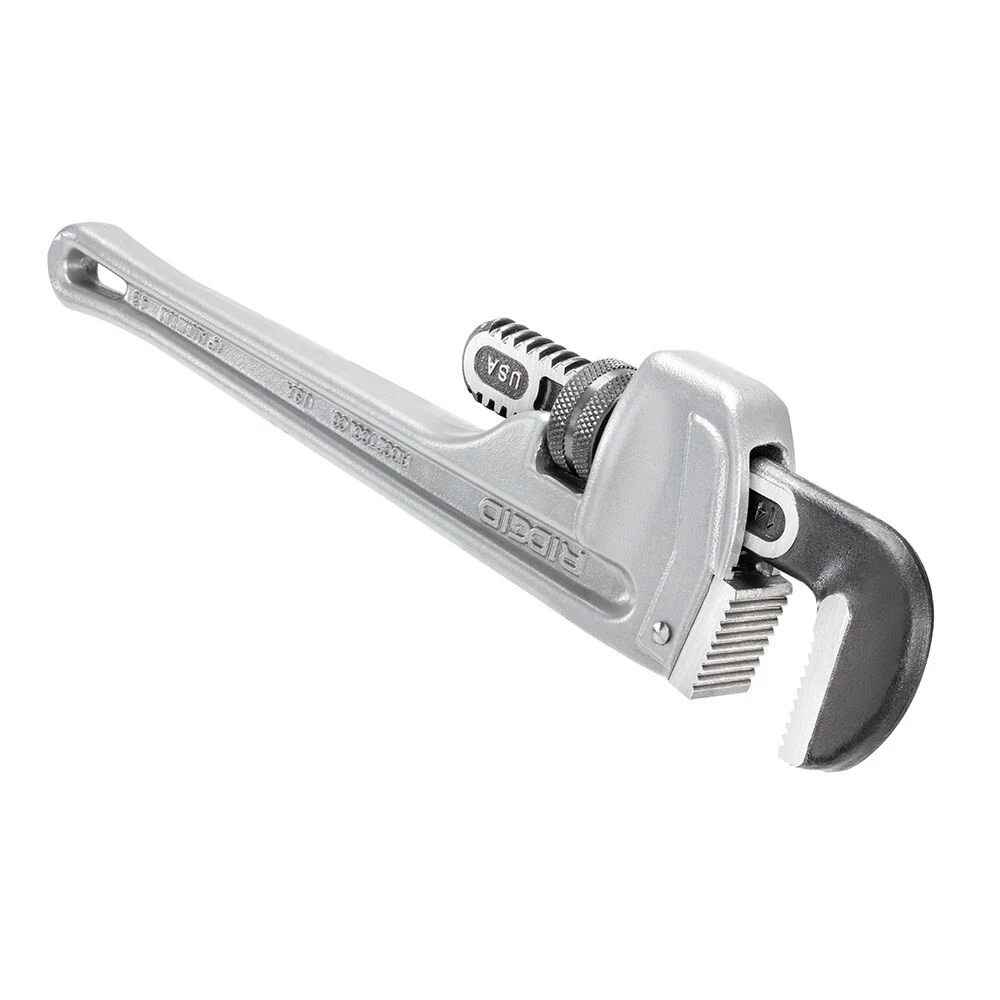 RIDGID 31095 14" Aluminum Straight Pipe Wrench - Model 814 - Image 3