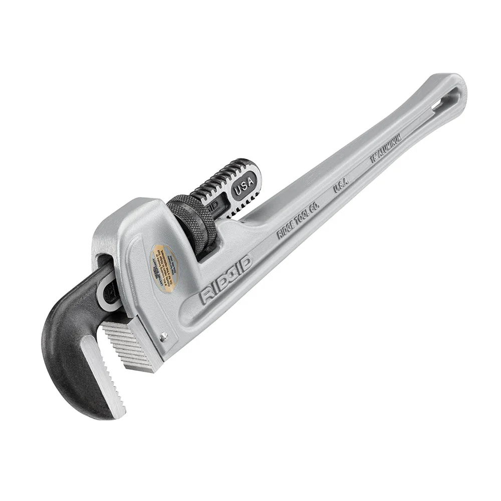 RIDGID 31100 18" Aluminum Straight Pipe Wrench - Model 818 - Image 4