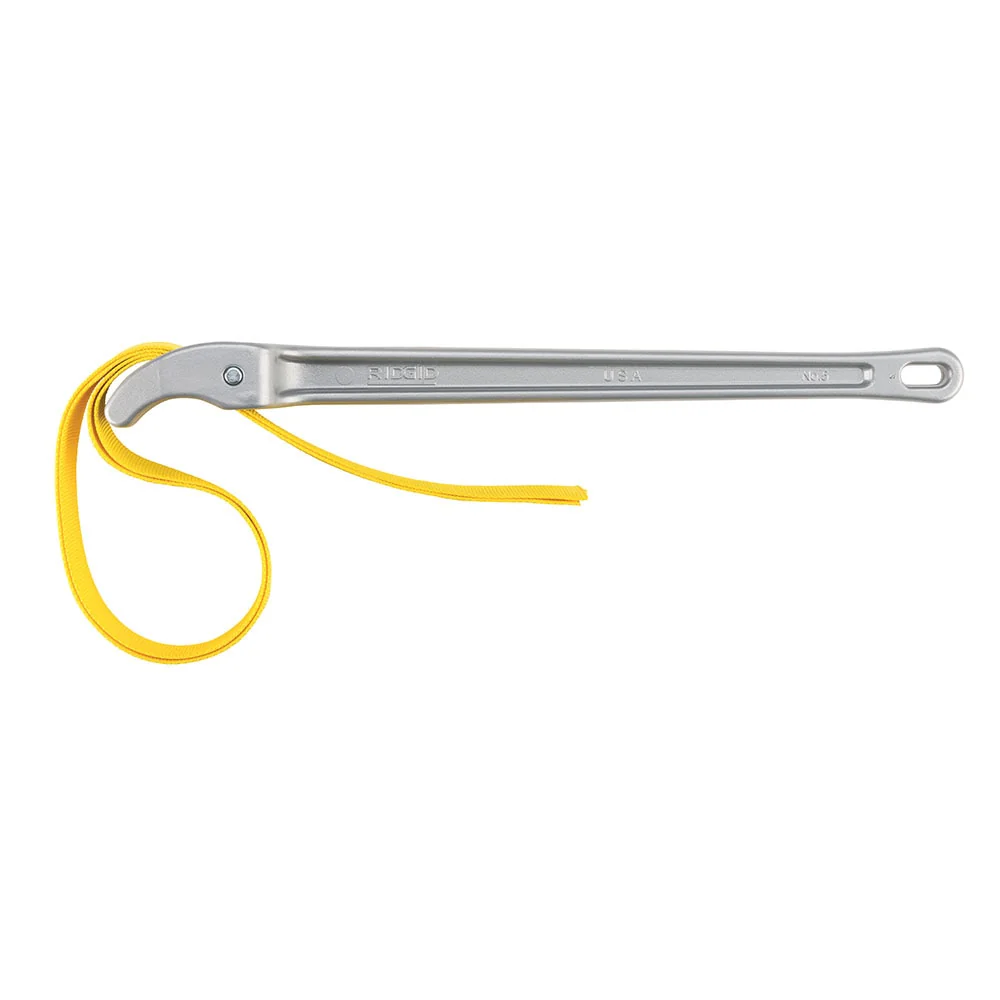 RIDGID 31370 5" Pipe Capacity Strap Wrench, 5-1/4" Outside Diameter Tubing - Image 2