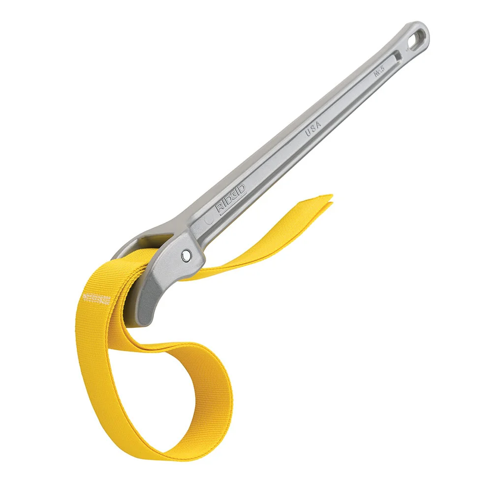 RIDGID 31370 5" Pipe Capacity Strap Wrench, 5-1/4" Outside Diameter Tubing - Image 4