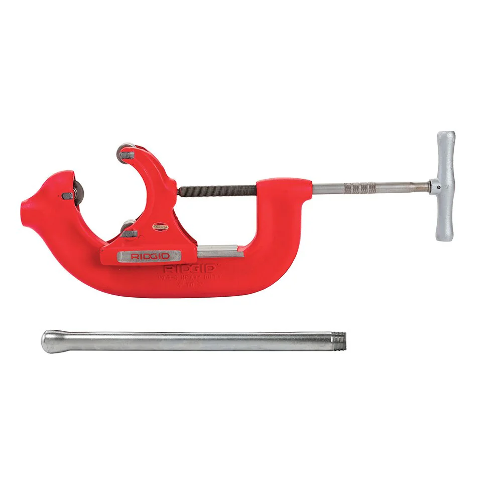 RIDGID 32850 6-S 4"-6" 6S Single Wheel Heavy Duty Steel Pipe Cutter w 33145 Wheel - Image 3
