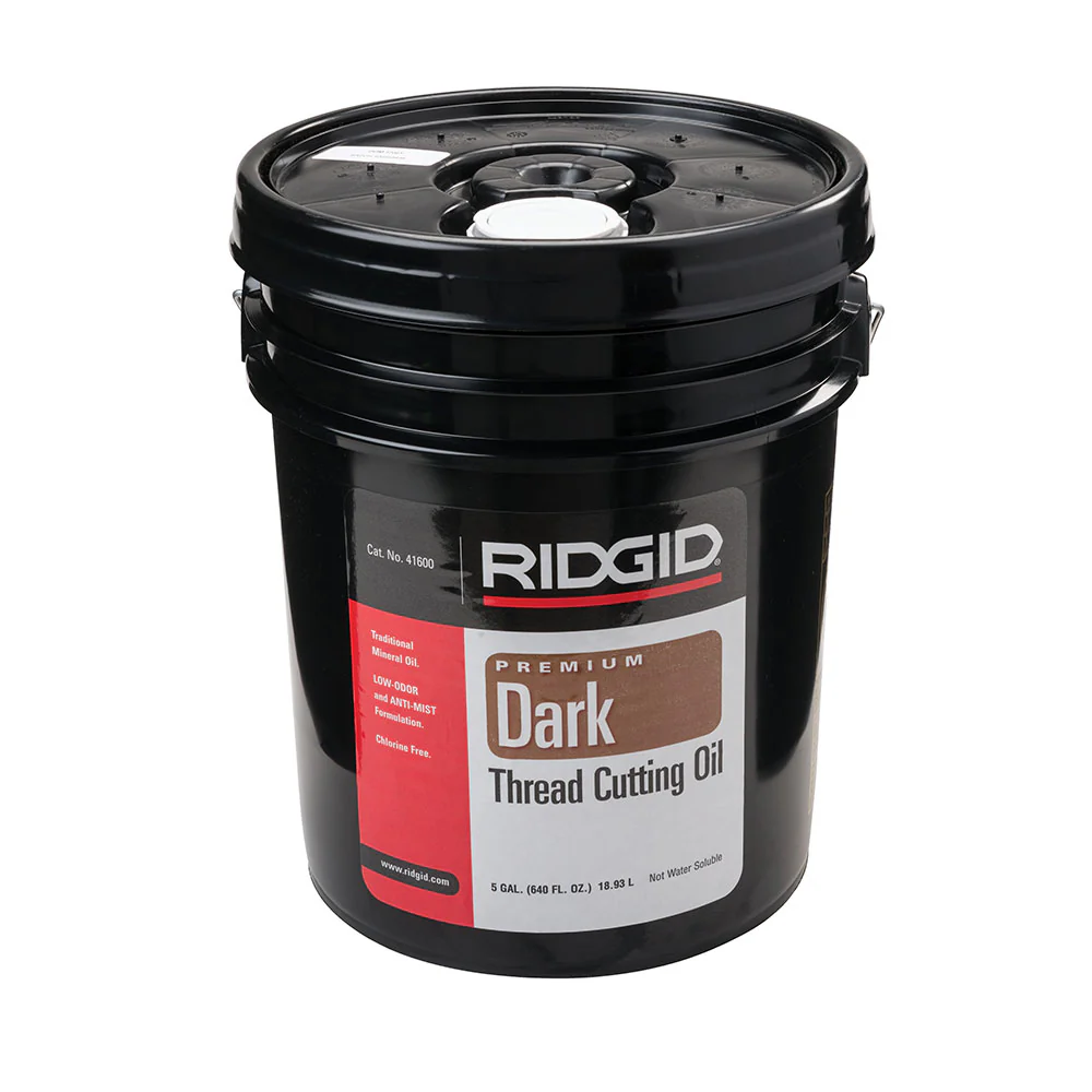 RIDGID 41600 Low Odor Anti-Misting Dark Threading Oil, 5 Gallon - Image 2