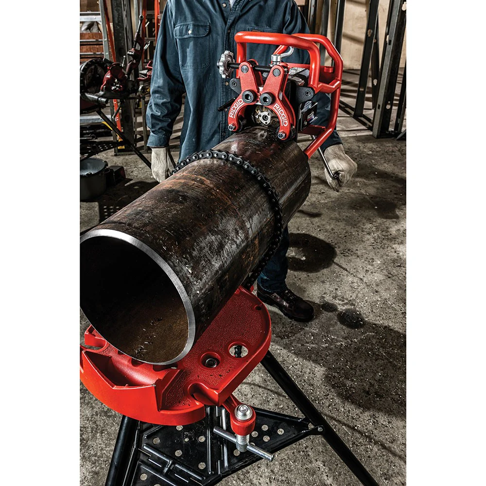 RIDGID 49298 B-500 Portable Pipe Beveller With 37-1/2 Degree Cutter Head - Image 6