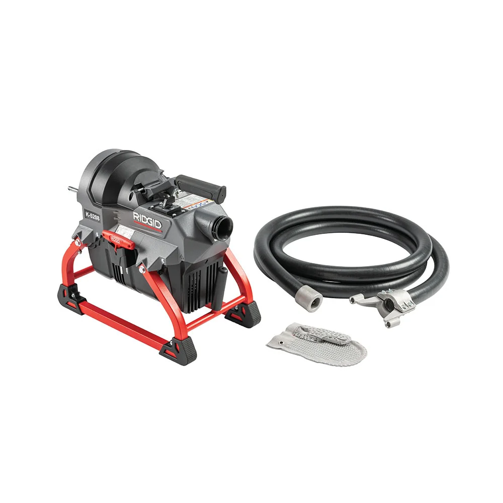 RIDGID 61688 K-5208, 115V 60Hz Sectional Drain Cleaner With Guide Hose - Image 12