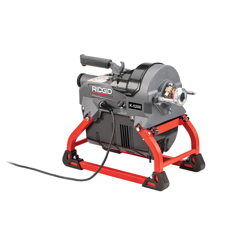 RIDGID 61688 K-5208, 115V 60Hz Sectional Drain Cleaner With Guide Hose - Image 8
