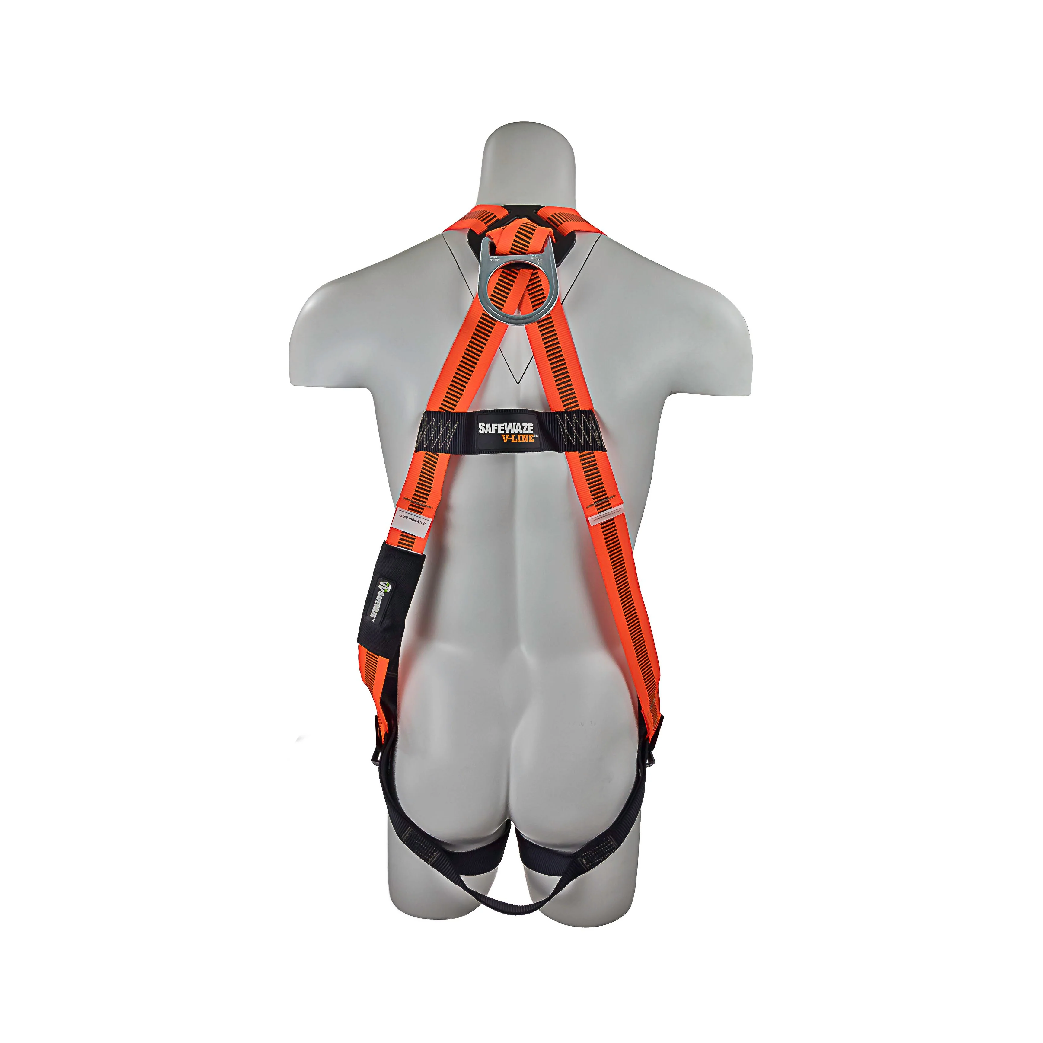 Safewaze FS99185-E V-Line Full Body Harness: Universal, 1D, Mb Chest, Tb Legs - Image 3