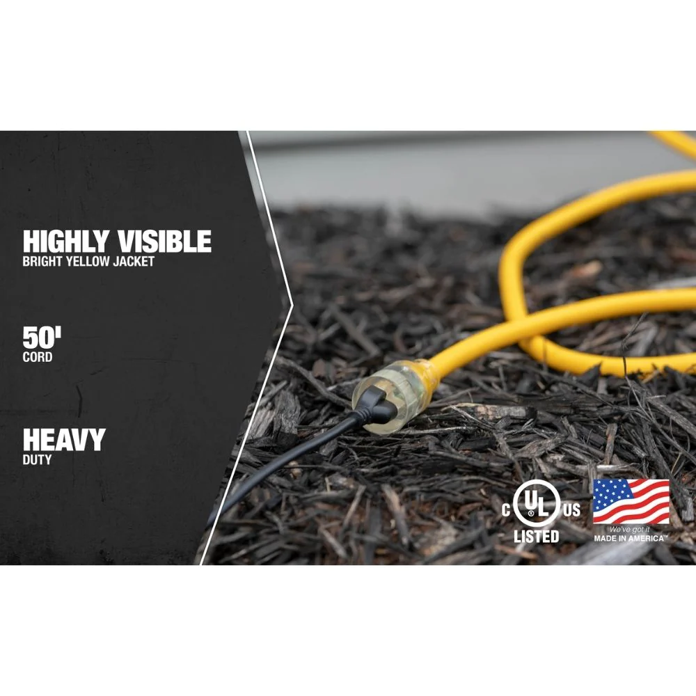 Southwire 1788SW0002 10/3 50' SJEOOW Extension Cord - Image 6