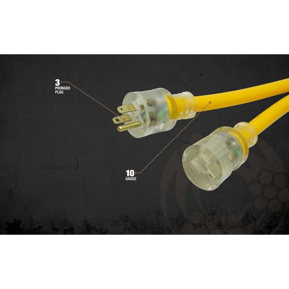 Southwire 1788SW0002 10/3 50' SJEOOW Extension Cord - Image 7