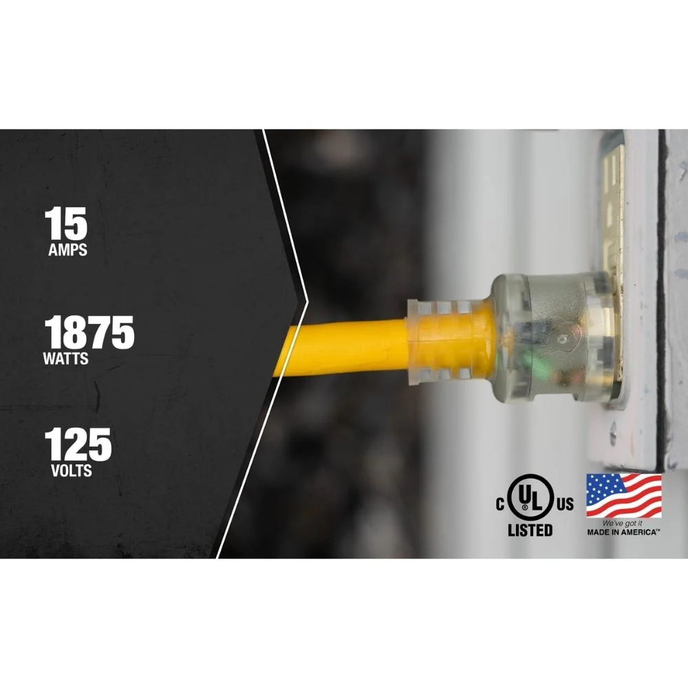 Southwire 1788SW0002 10/3 50' SJEOOW Extension Cord - Image 8