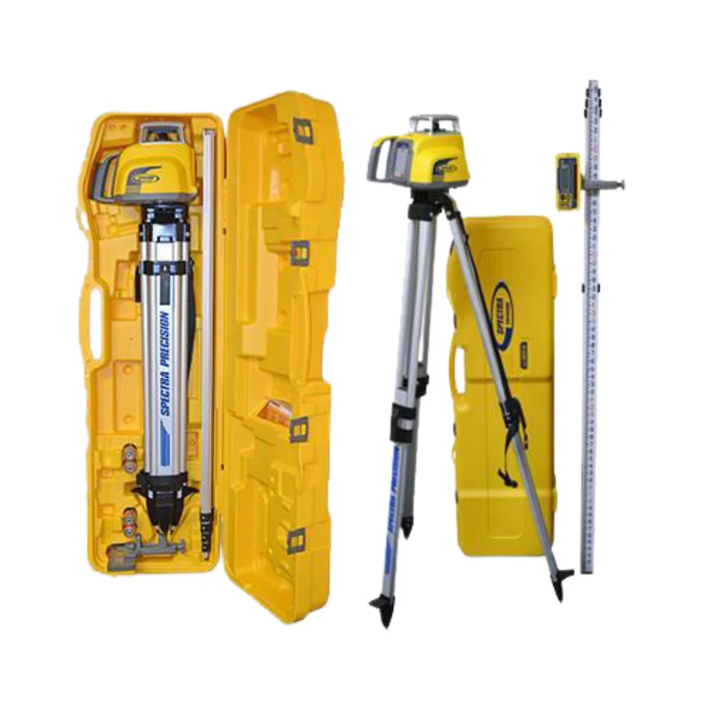Spectra LL300N-1 LL300N Self-Leveling Laser Level Package with Tripod and Grade Rod (Tenths) - Image 6