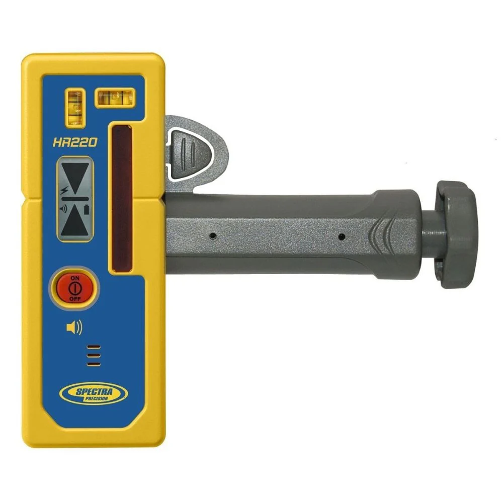 Spectra LT56-2 Plane Laser Layout Tool with HR220 Receiver, 3 Planes of 360, Universal Bracket - Image 4