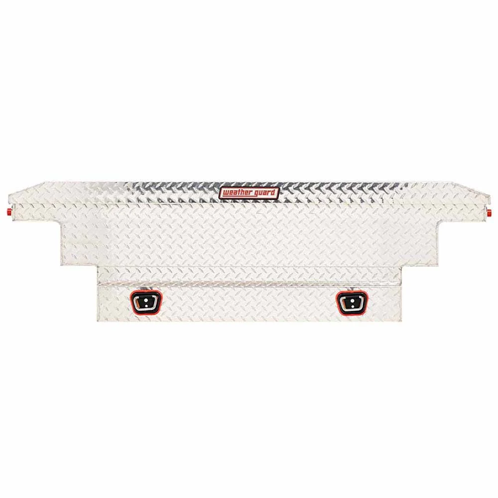 Weather Guard 137-0-03 Model 137-0-03 Saddle Box, Aluminum, Compact Deep, Clear, 8.0 Cu. Ft. - Image 2
