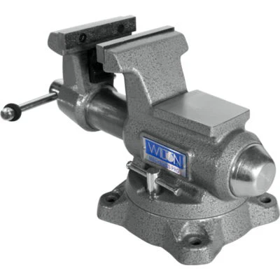 Wilton WL9-28810 845M 4-1/2" Mechanics Pro Round Channel Vise - Image 4