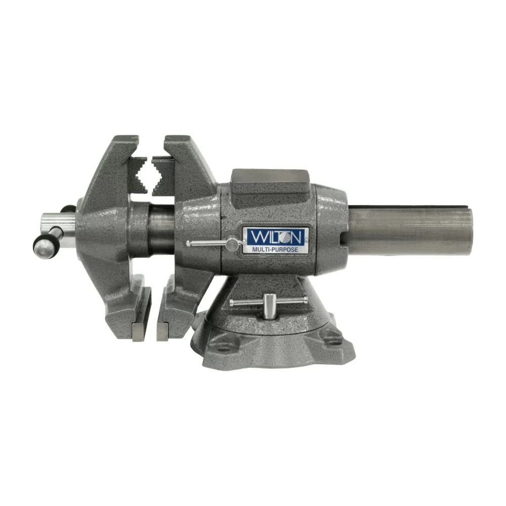 Wilton WL9-28824 550p Multi-Purpose Bench Vise, 5-1/2" Jaw Width, 360 Degree Rotating Head & Base - Image 2